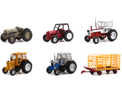 GreenLight "Down on the Farm" Series Set of 6 pieces Release 7 1/64 Diecast Models by <h2>"Down Greenlight</h2> <p>High-quality model car perfect for collectors and enthusiasts. Features detailed inte