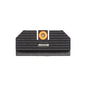 Night Fision Costa Ludus Night Sight Set for Glock 17/19/34 - Orange Tritium Front Ring/Tritium Blac