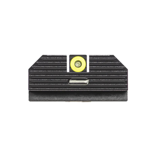 Night Fision Night Sight Set for Glock 17/19/34 Yellow Front Ring/Black Rear Rings