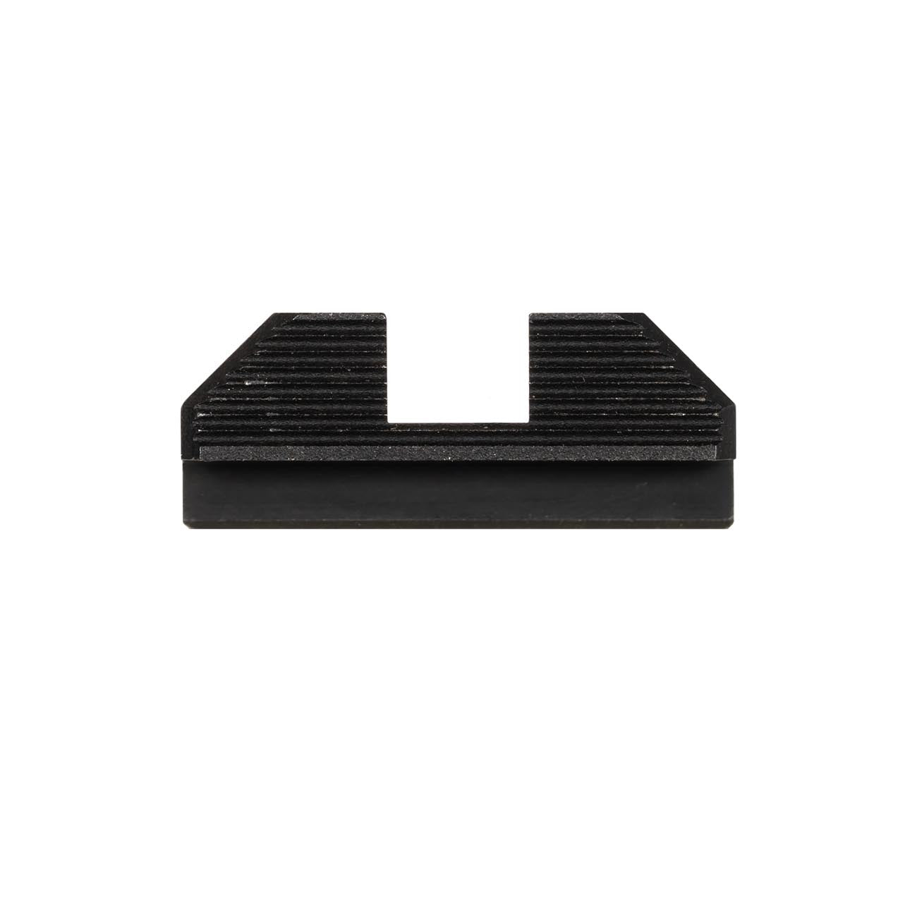 Night Fision Night Sight Set - OEM Glock Height GREEN Fiber Optic Front/Blank Square Rear