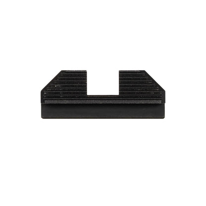 Night Fision Night Sight Set - OEM Glock Height GREEN Fiber Optic Front/Blank Square Rear