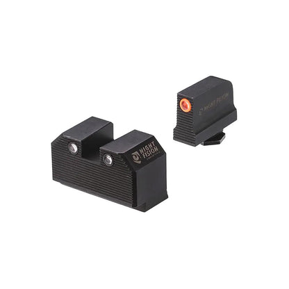 Night Fision Perfect Dot™ Night Sight Set – Optic Co-Witness Height Orange Front/Blank Square Rear