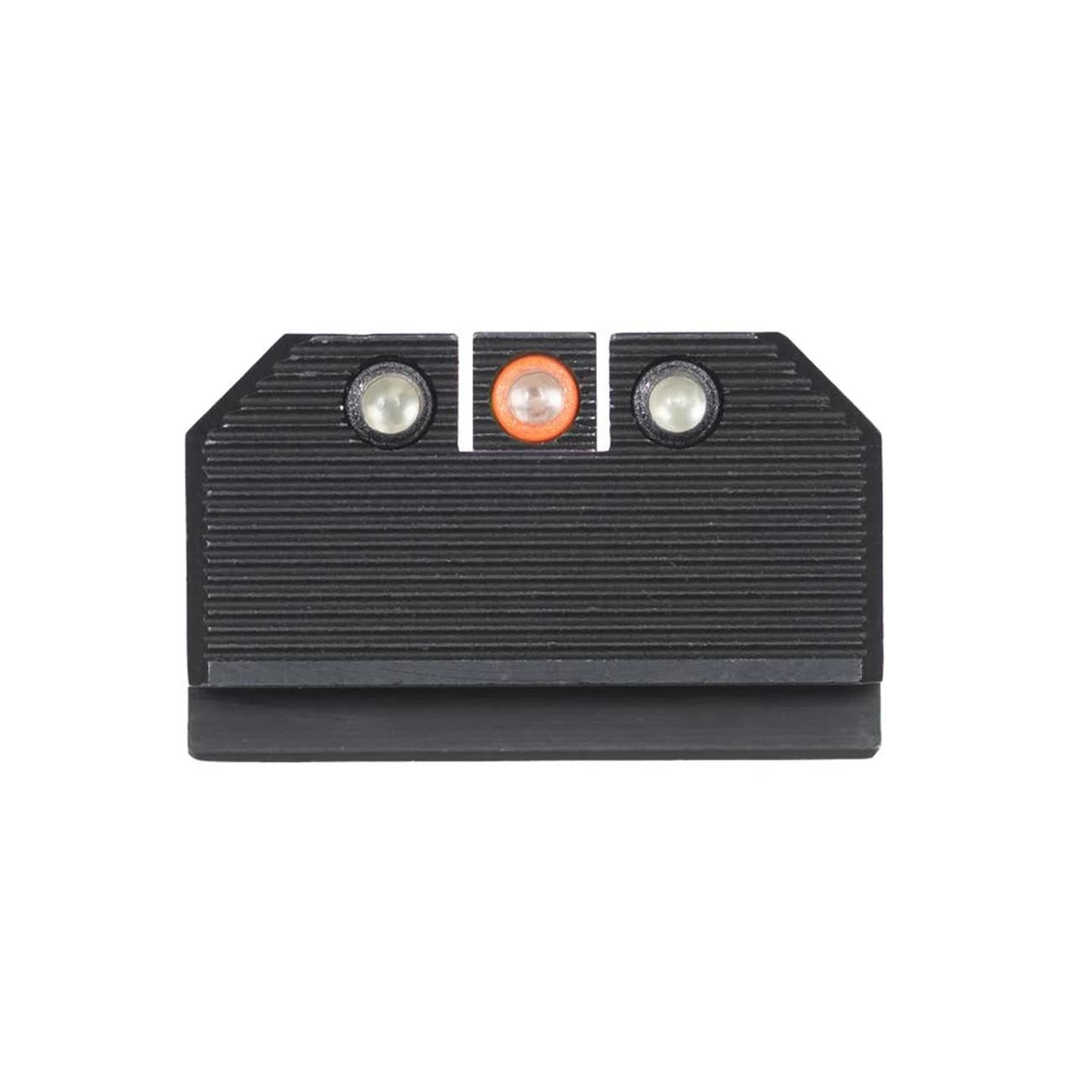 Night Fision Perfect Dot™ Night Sight Set – Optic Co-Witness Height Orange Front/Blank Square Rear