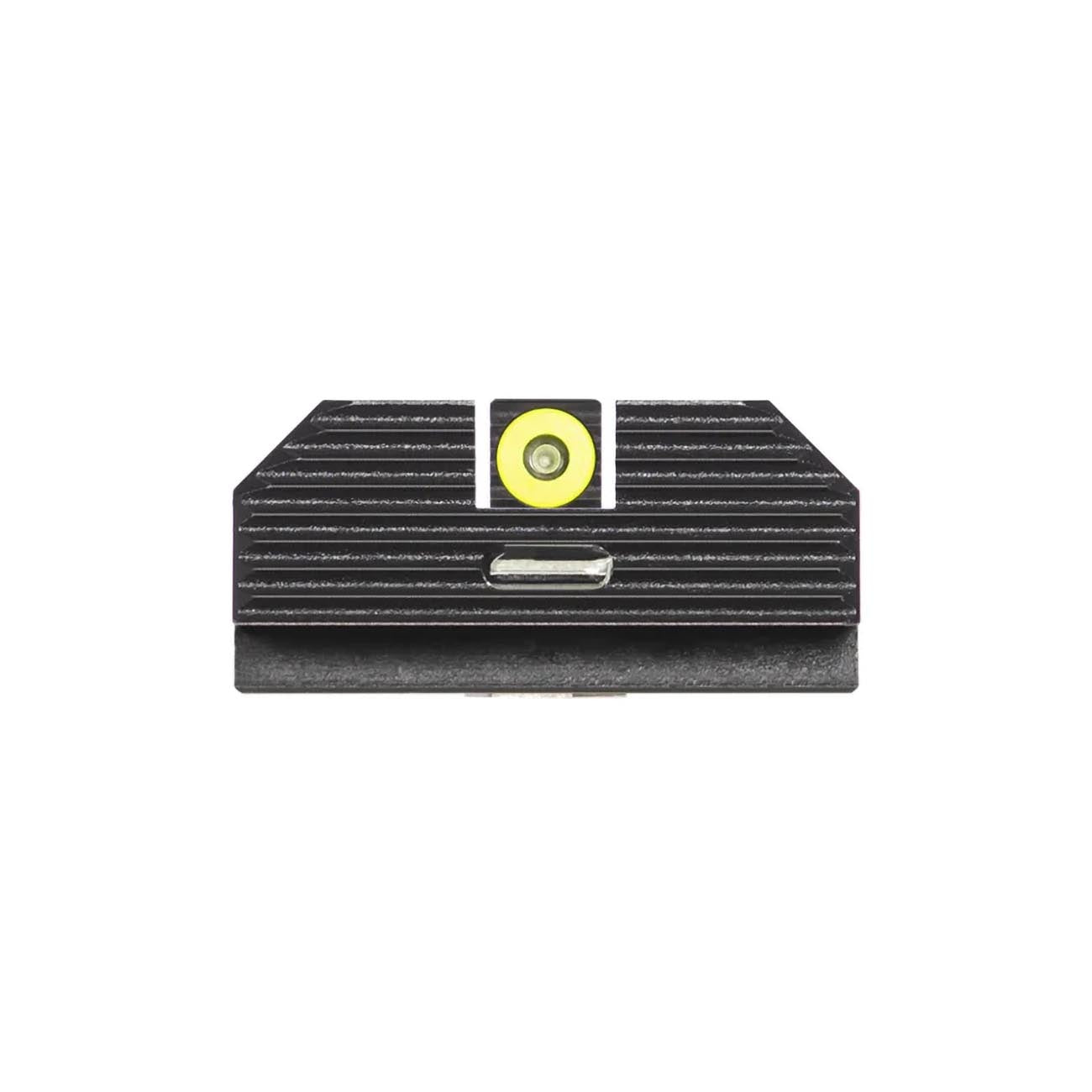 Night Fision Night Sight Set for Glock 42/43/43x/43x MOS  Yellow Front Ring/Rear Green Bar