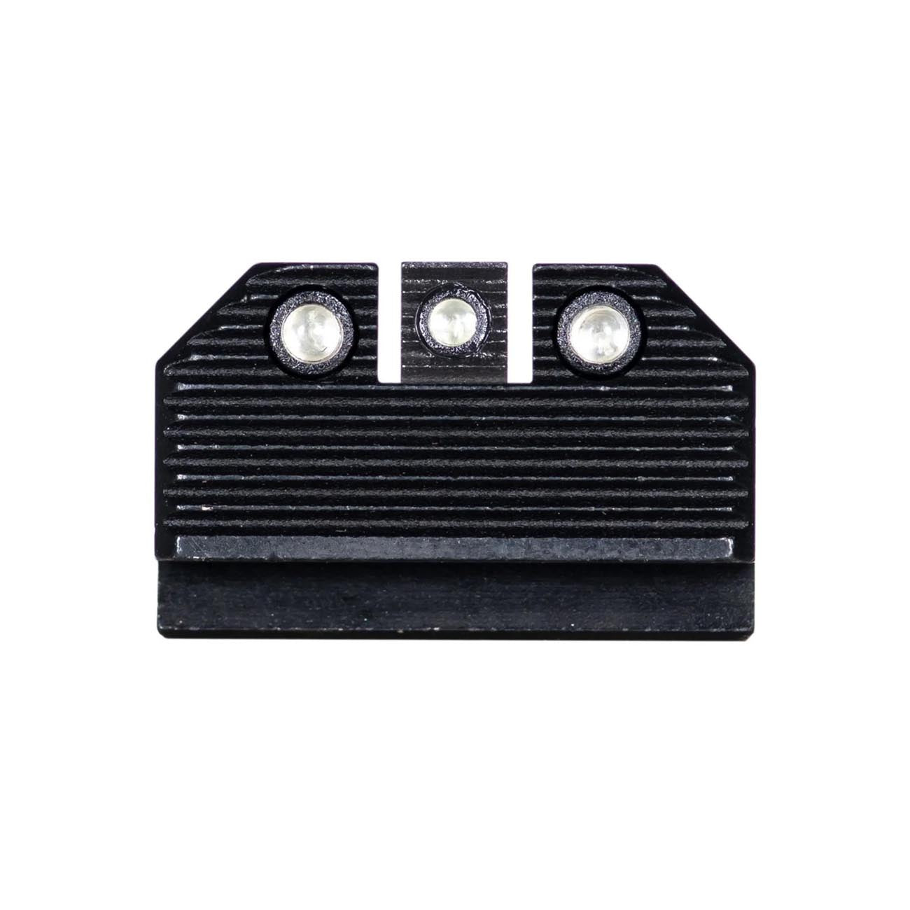 Night Fision Optics-Ready Stealth Series for SG Glock 42/43/43X/43X MOS Black Front Ring/Black Rear
