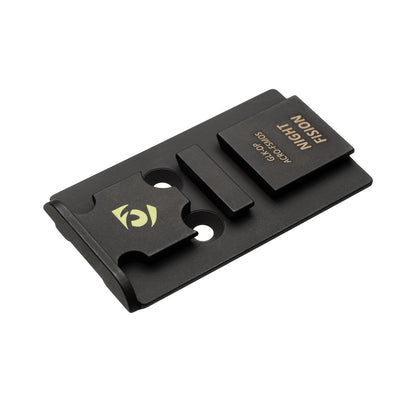 Night Fision Precision Optic Plate: Glock MOS (19/17/47) to ACRO P-2 Footprint
