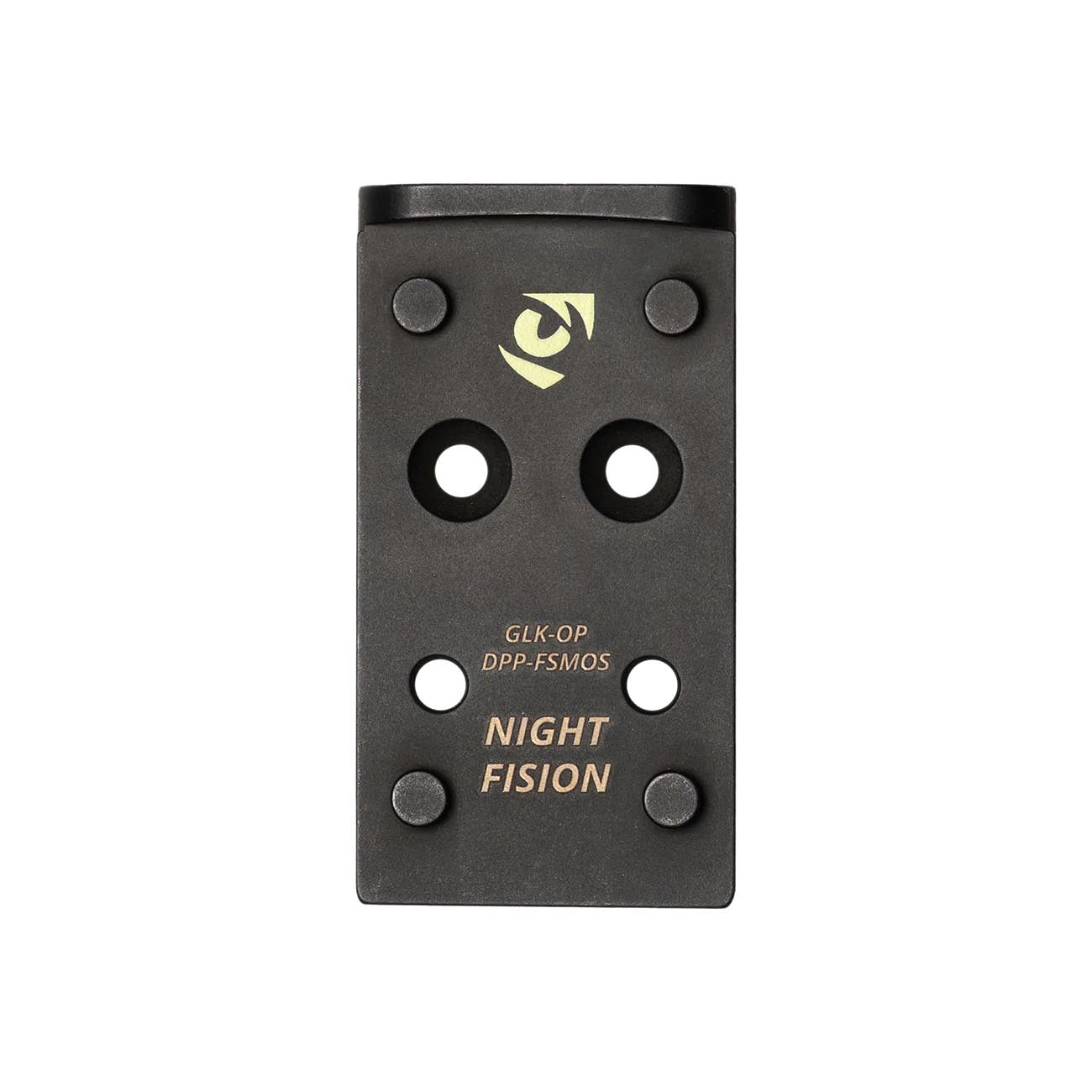 Night Fision Precision Optic Plate: Glock Full Size MOS (19/17/47) to DPP Footprint