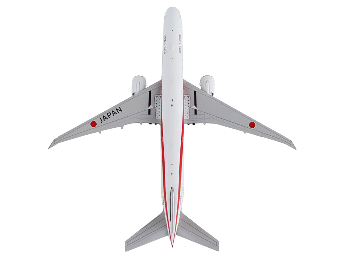 Boeing 777-300ER Commercial Aircraft "Japan Air Self-Defense Force" White with Red Stripes "Gemini Macs" Series 1/400 Diecast Model Airplane by GeminiJets <h2>Boeing GeminiJets</h2> <p>High-quality ca