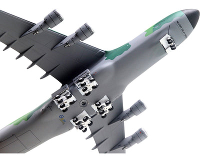 Lockheed C-5M Super Galaxy Transport Aircraft "New York Air National Guard 105th Airlift Wing Stewart Base" United States Force (68-0226) Green Camouflage "Gemini Macs" Series 1/400 Diecast Model Airp