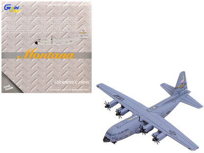 Lockheed C-130H3 Hercules Transport Aircraft "96-7325 120th Airlift Wing Montana Air National Guard" United States Force "Gemini Macs" Series 1/400 Diecast Model Airplane by GeminiJets <h2>Lockheed Ge