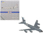 Boeing KC-135R Stratotanker Aircraft "Illinois Air National Guard" United States Air Force (63-7981) Gray "Gemini Macs" Series 1/400 Diecast Model Airplane by GeminiJets