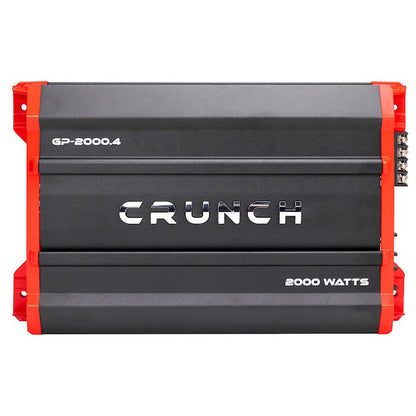 Crunch Ground Pounder 4 x 250 @ 4 Ohms 4 x 500 @ 2 Ohms 2 x 1000 Watts @ 4 Ohms Bridged