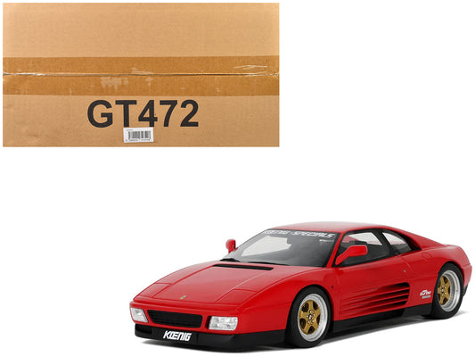 1994 Koenig Specials 348 Twin Turbo Red 1/18 Model Car by GT Spirit T&y