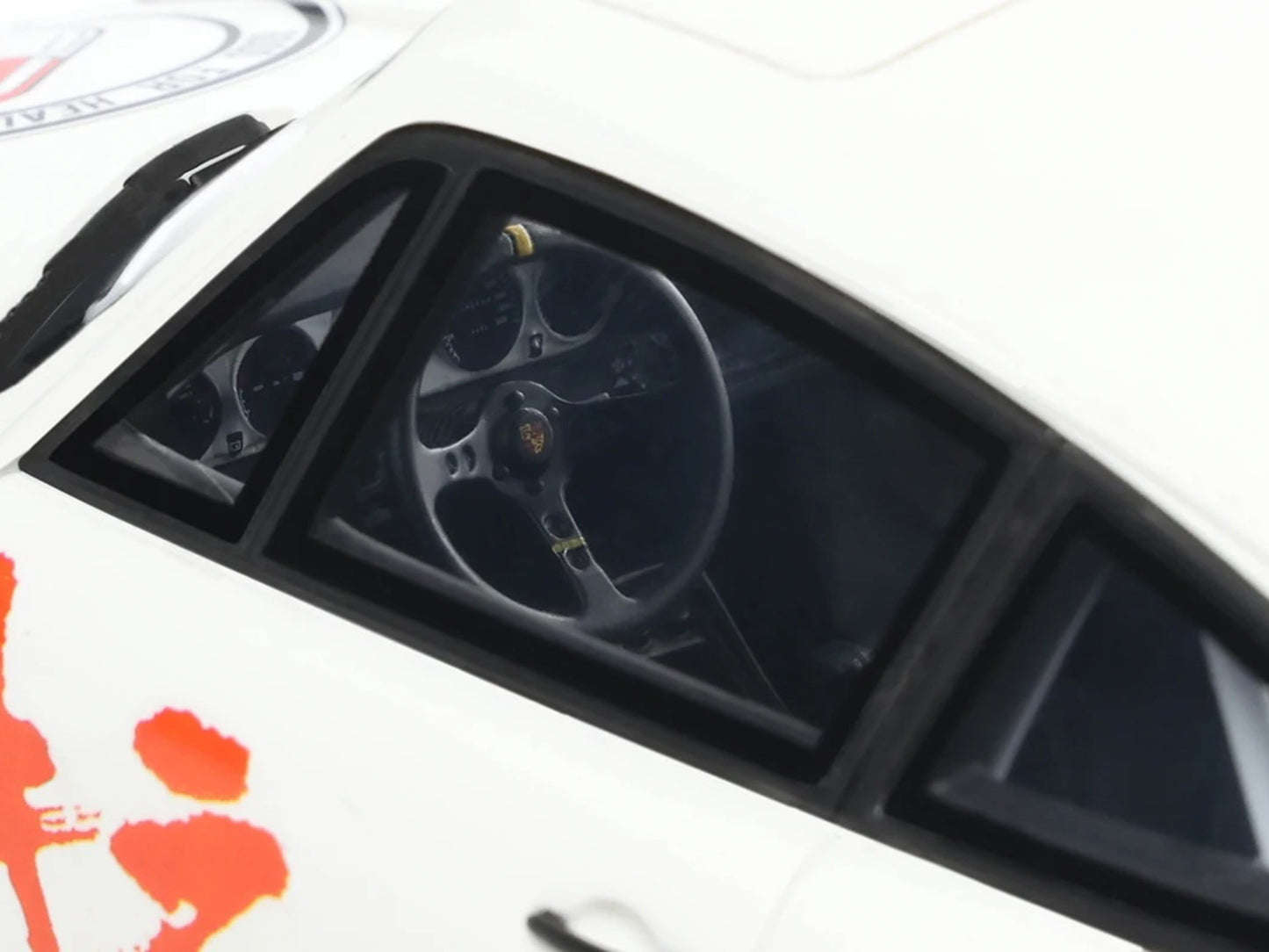 2024 RWB Akira White with Graphics "Akira" (1988) Movie 1/18 Model Car by GT Spirit