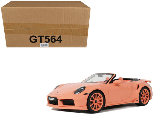 2024 Brabus 900 Peetch Pink with Pink Interior 1/18 Model Car by GT Spirit T&y