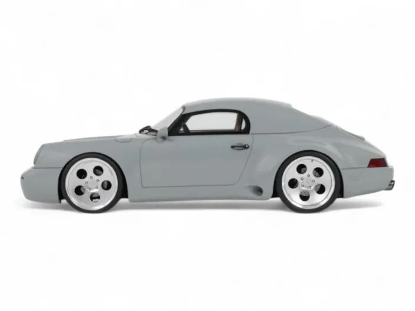 2023 Strosek Mega 30 Speedster (Porsche 911) Classic Gray 1/18 Model Car by GT Spirit