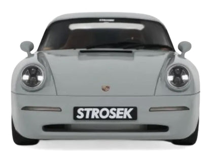 2023 Strosek Mega 30 Speedster (Porsche 911) Classic Gray 1/18 Model Car by GT Spirit