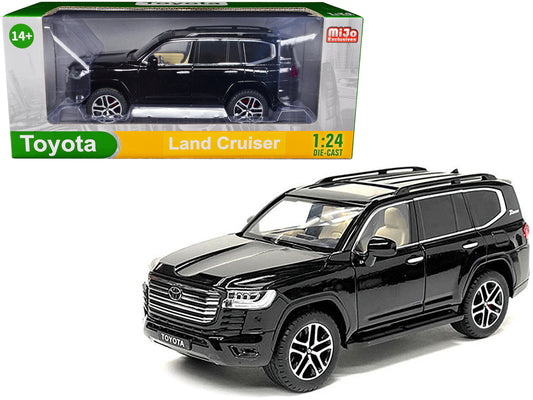 Toyota Land Cruiser Black Metallic 1/24 Diecast