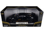 Lamborghini Aventador SVJ Roadster Black with Carbon Top and Gold Accents 1/18 T&y Diecast Model Car by Heimanba