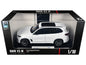 BMW X5 M Competition LCI White Metallic with Moonroof 1/18 T&y Diecast Model Car by Heimanba