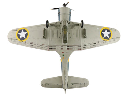 Douglas SBD-3 Dauntless Aircraft "06624 41-S-13 Operation Torch VS-41 USS Ranger" (1942) United States Navy "Premium Collection" 1/32 Diecast Model by Hobby Master