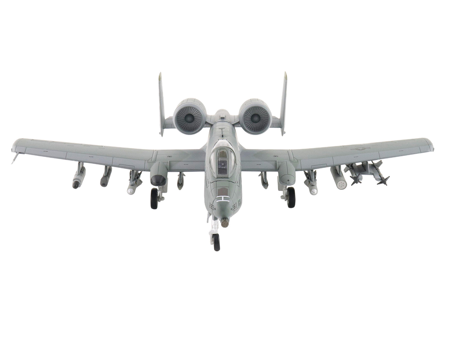 Fairchild Republic A-10C Thunderbolt II Attack Aircraft "80-0283 25th FS 51st FW Osan Air Base" (2015) United States Air Force "Air Power Series" 1/72 Diecast Model by Hobby Master