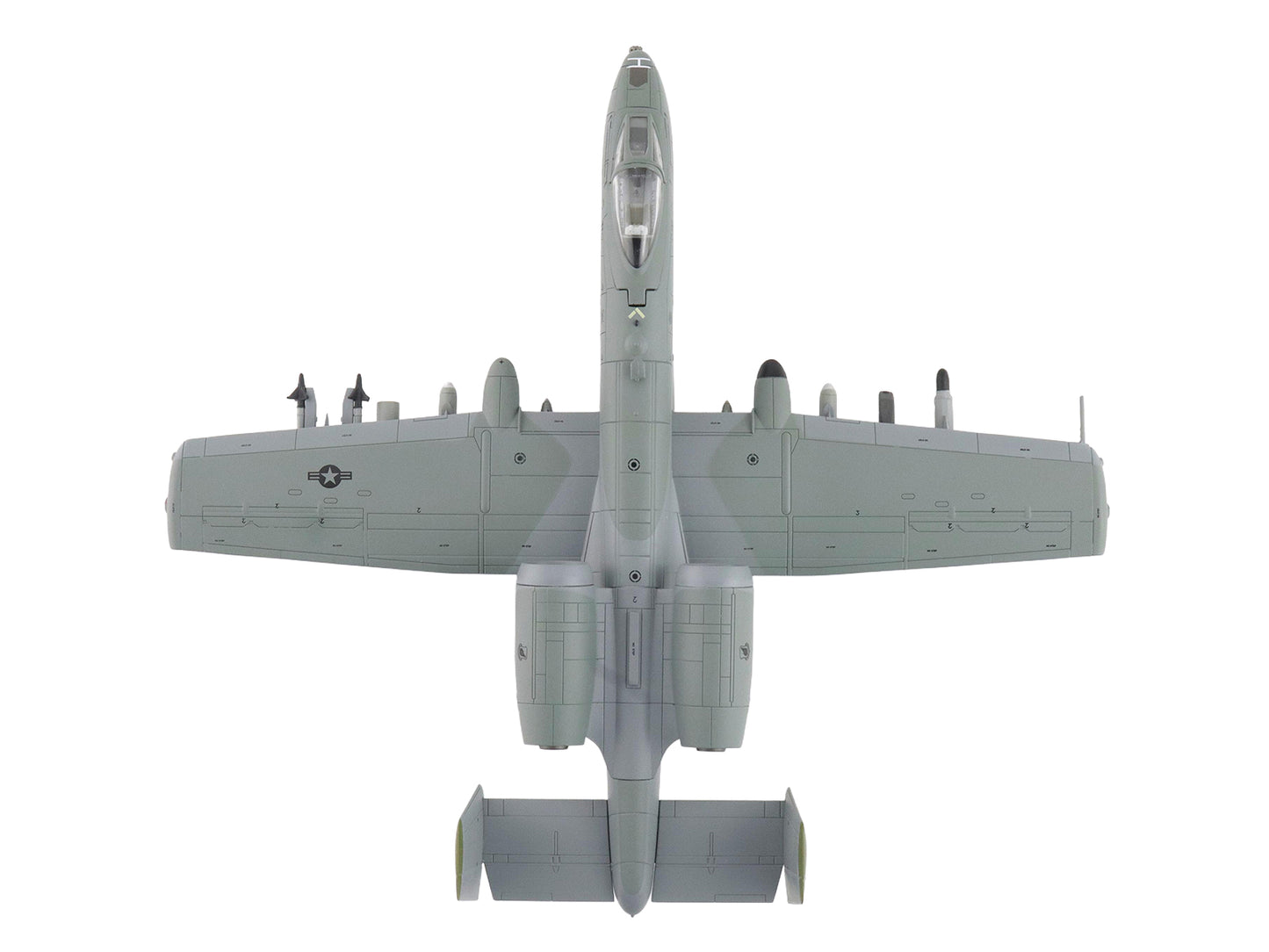 Fairchild Republic A-10C Thunderbolt II Attack Aircraft "80-0283 25th FS 51st FW Osan Air Base" (2015) United States Air Force "Air Power Series" 1/72 Diecast Model by Hobby Master