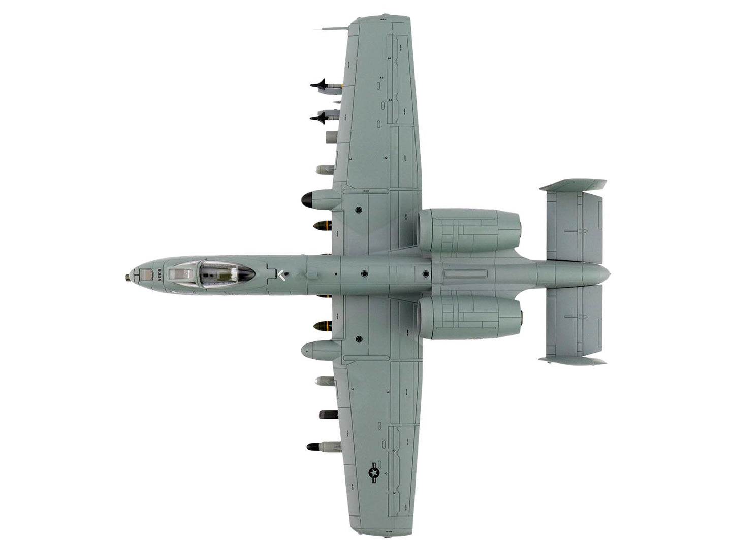 Fairchild Republic A-10C Thunderbolt II Attack Aircraft "80-0283 Maryland Farewell 104 FS Maryland ANG" (2025) United States Air Force "Air Power Series" 1/72 T&y Diecast Model by Hobby Master