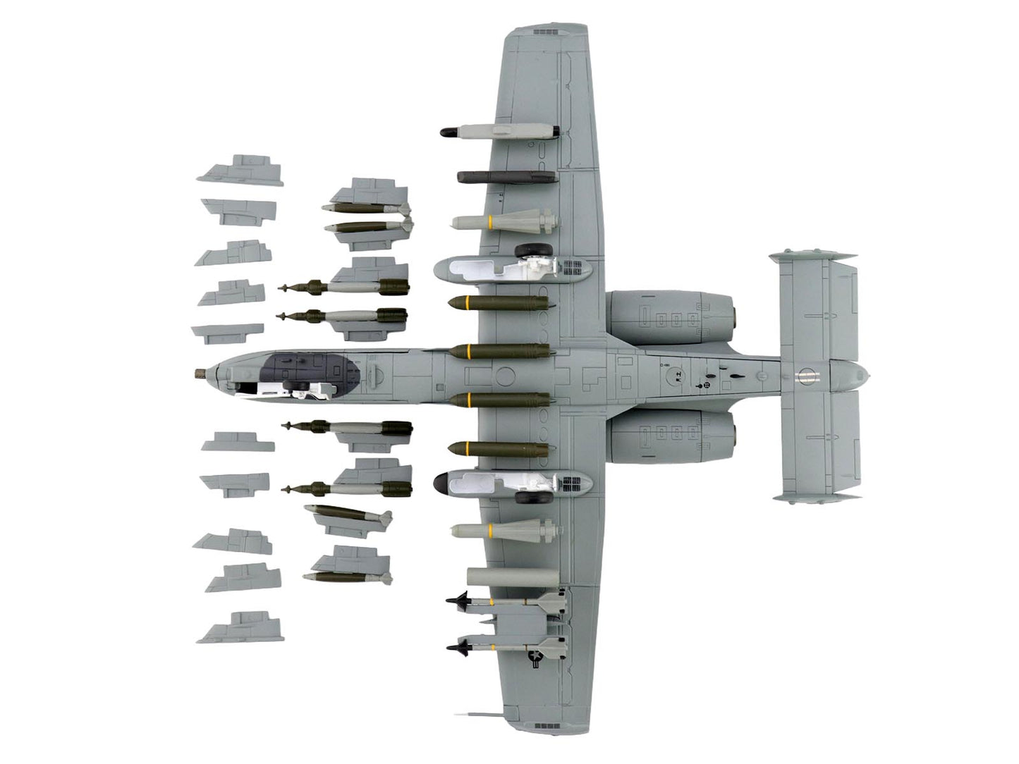 Fairchild Republic A-10C Thunderbolt II Attack Aircraft "80-0283 Maryland Farewell 104 FS Maryland ANG" (2025) United States Air Force "Air Power Series" 1/72 T&y Diecast Model by Hobby Master