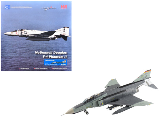 McDonnell Douglas F-4F Phantom II Fighter-Bomber Aircraft "AF72-257 20th Fighter Squadron 49th Fighter Wing Holloman AFB" (2002) United States Air Force "Air Power Series" 1/72 T&y Diecast Model by Hobby Master