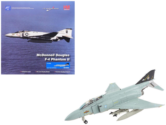 McDonnell Douglas F-4J(UK) Phantom II Fighter-Bomber Aircraft "ZE359 AF Wattisham England" British Royal Air Force "Air Power Series" 1/72 T&y Diecast Model by Hobby Master