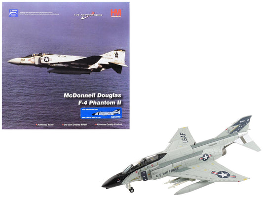 McDonnell Douglas F-4D Phantom II Fighter-Bomber Aircraft "65608 148th Fighter-Interceptor Group Minnesota Air National Guard Duluth International Airport" (1984) United States Air Force "Air Power Series" 1/72 T&y Diecast Model by Hobby Master