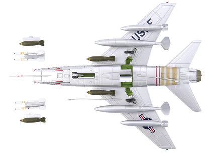 North American F-100 Super Sabre Fighter Aircraft "FW-871 National Military Museum Soesterberg Netherlands" United States Air Force "Air Power Series" 1/72 T&y Diecast Model by Hobby Master