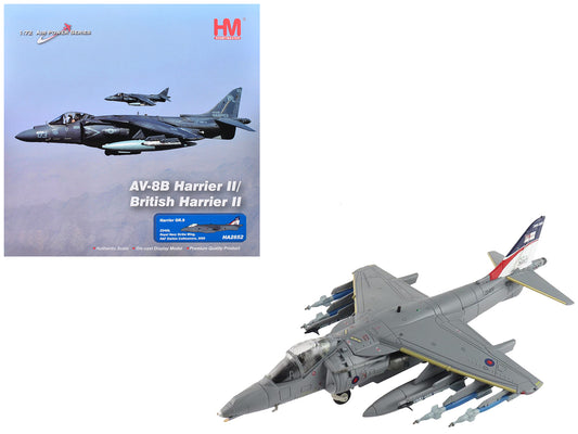 British Aerospace Harrier GR.9 Aircraft "ZD406 Royal Navy Strike Wing RAF Station Cottesmore" (2009) British Royal Air Force/Navy "Air Power Series" 1/72 T&y Diecast Model by Hobby Master