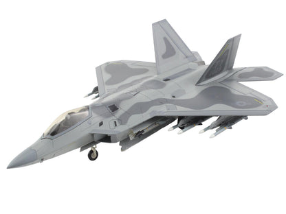 Lockheed F-22 Raptor Stealth Aircraft "01-4023 Major Joshua 'Cabo' Gunderson 43rd FS 325th FW Tyndall AFB" United States Air Force "Air Power Series" 1/72 T&y Diecast Model by Hobby Master