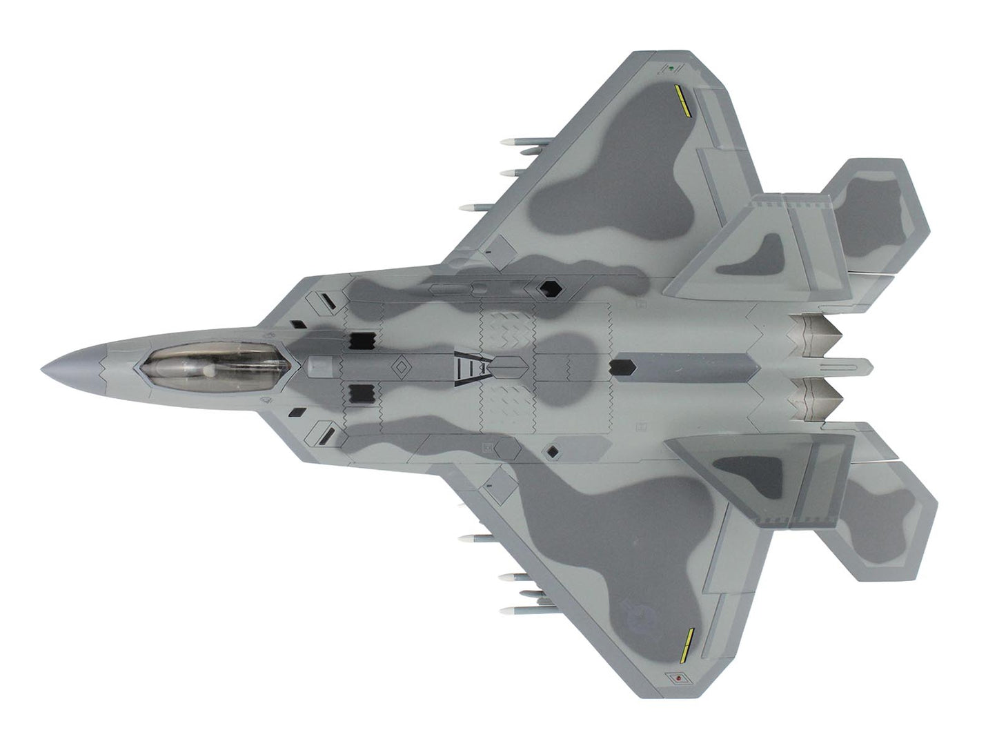 Lockheed F-22 Raptor Stealth Aircraft "01-4023 Major Joshua 'Cabo' Gunderson 43rd FS 325th FW Tyndall AFB" United States Air Force "Air Power Series" 1/72 T&y Diecast Model by Hobby Master