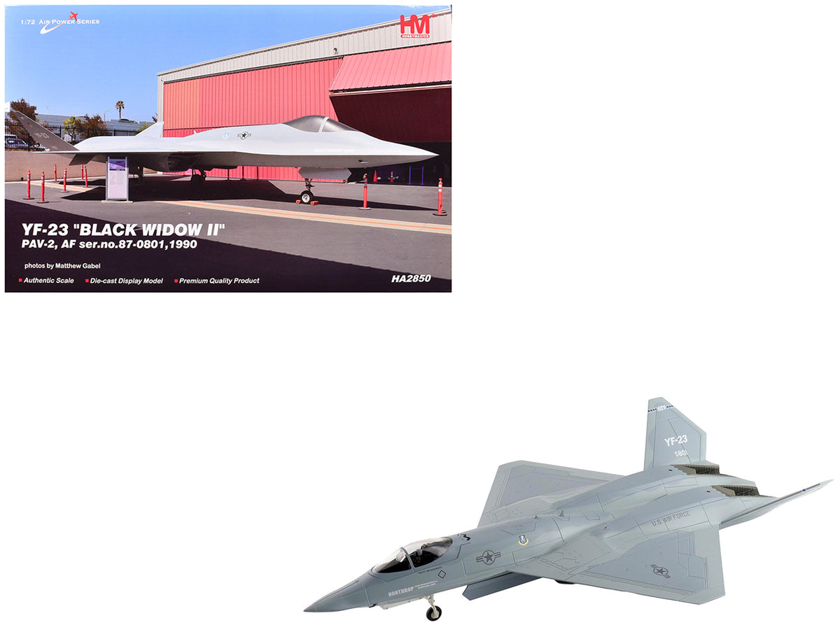 Northrop YF-23 Black Widow II Stealth 1/72 Diecast Aircraft - Hobby Master