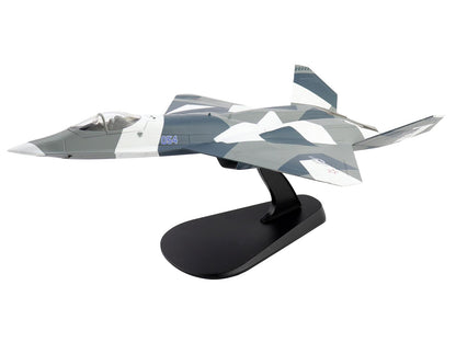 Northrop F-23 Black Widow II Stealth Fighter Aircraft Blue 054 Su-57 Aggressor What If Scheme 65th AGRS Nellis AFB United States Air Force Air Power Series 1/72 T&y Diecast Model by Hobby Master