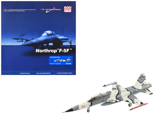 Northrop F-5F Tiger II Aircraft "810834 Franken Tiger VFC-111 Sundowners" (2023) United States Navy "Air Power Series" 1/72 T&y Diecast Model by Hobby Master