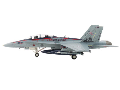 McDonnell Douglas F/A-18D Hornet Aircraft "164874 US Marines 250 Years VMFA-112 Cowboys" (2025) United States Marines "Air Power Series" 1/72 Diecast Model by Hobby Master