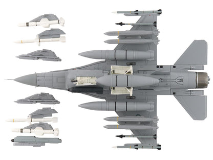 Lockheed F-16D Fighting Falcon Fighter Aircraft "6831 Block 70" (2025) Republic of China Air Force "Air Power Series" 1/72 Diecast Model by Hobby Master