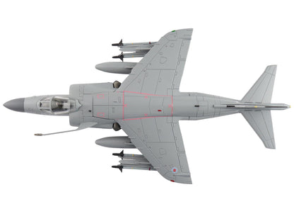 British Aerospace Sea Harrier FA.2 Aircraft with Sea Eagle Missiles "ZH796" (2018) British Royal Navy "Air Power Series" 1/72 Diecast Model by Hobby Master