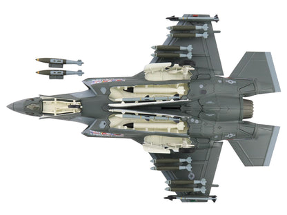Lockheed Martin F-35A Lightning II Aircraft "22-5696 1000th Lightning II 176th FS Wisconsin ANG" (2004) United States Air Force "Air Power Series" 1/72 T&y Diecast Model by Hobby Master