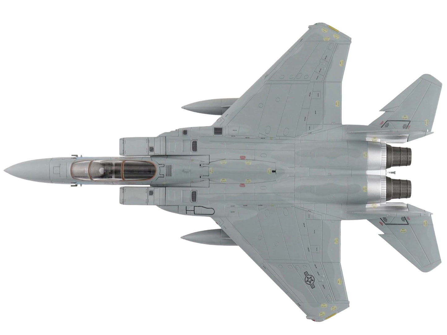 McDonnell Douglas F-15A Eagle Fighter Aircraft "76-0111 318th Fighter Interceptor Squadron" United States Air Force "Air Power Series" 1/72 Diecast Model by Hobby Master