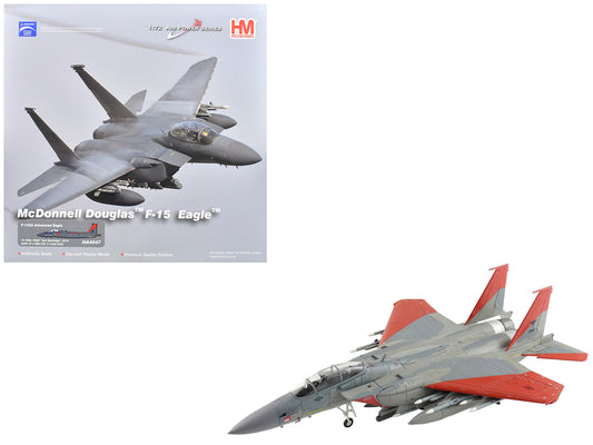 Boeing F-15SA (Saudi Advanced) Eagle Fighter Aircraft "12-1002 USAF Test Markings" (2018) Saudi Royal Air Force "Air Power Series" 1/72 T&y Diecast Model by Hobby Master