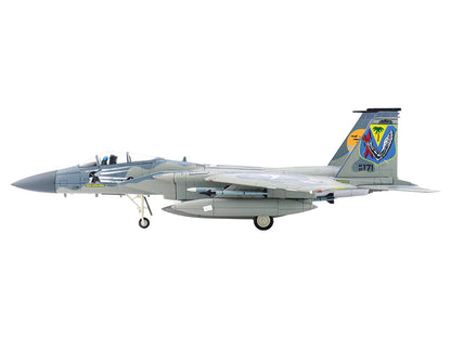 McDonnell Douglas F-15C Eagle Fighter Aircraft "86-0171 Florida ANG 75th Anniversary" (2022) United States Air Force "Air Power Series" 1/72 T&y Diecast Model by Hobby Master
