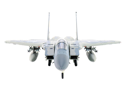 McDonnell Douglas F-15C Eagle Fighter Aircraft "86-0171 Florida ANG 75th Anniversary" (2022) United States Air Force "Air Power Series" 1/72 T&y Diecast Model by Hobby Master