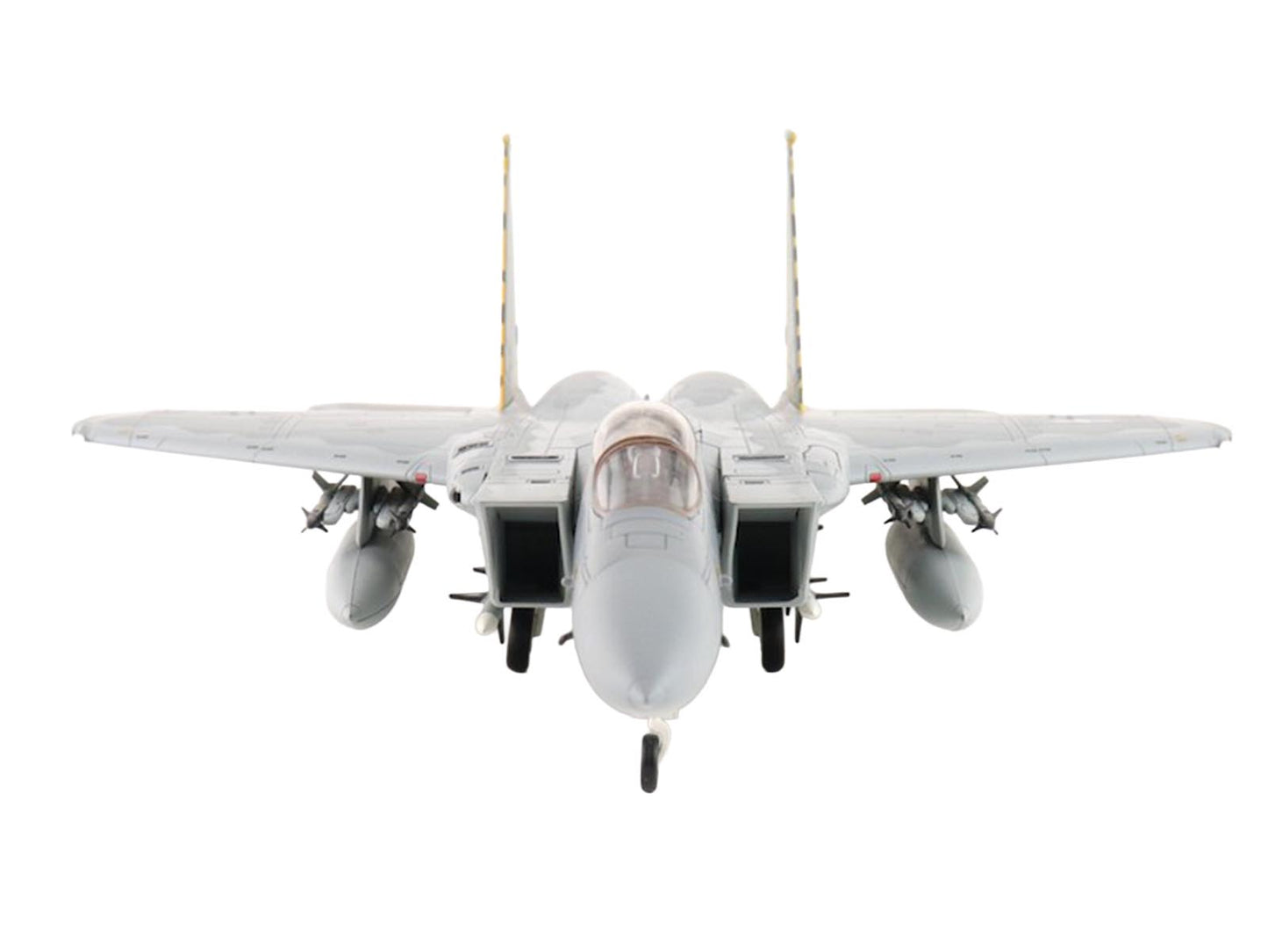 McDonnell Douglas F-15A Eagle Fighter Aircraft "NATO Tiger Meet 36th TFW 53rd TFS Bitburg AFB" (1981) United States Air Force "Air Power Series" 1/72 Diecast Model by Hobby Master
