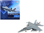 Boeing F/A-18E Super Hornet Fighter Aircraft "168910 Golden Warriors VFA-87 Operation Inherent Resolve" (2017) United States Navy "Air Power Series" 1/72 Diecast Model by Hobby Master