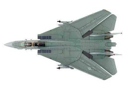 Grumman F-14A Tomcat Fighter Aircraft "VF-1 (with Optional Decals)" United States Navy "Air Power Series" 1/72 Diecast Model by Hobby Master